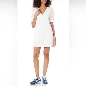 BB Dakota by Steve Madden Cream Textured Mini Dress